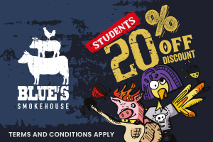 Go to Blue's Smokehouse website